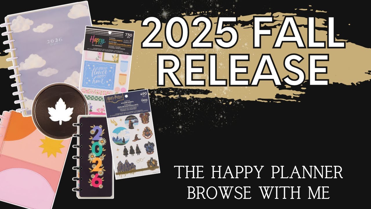 Fall 2025 Release Wishlist- The Happy Planner
