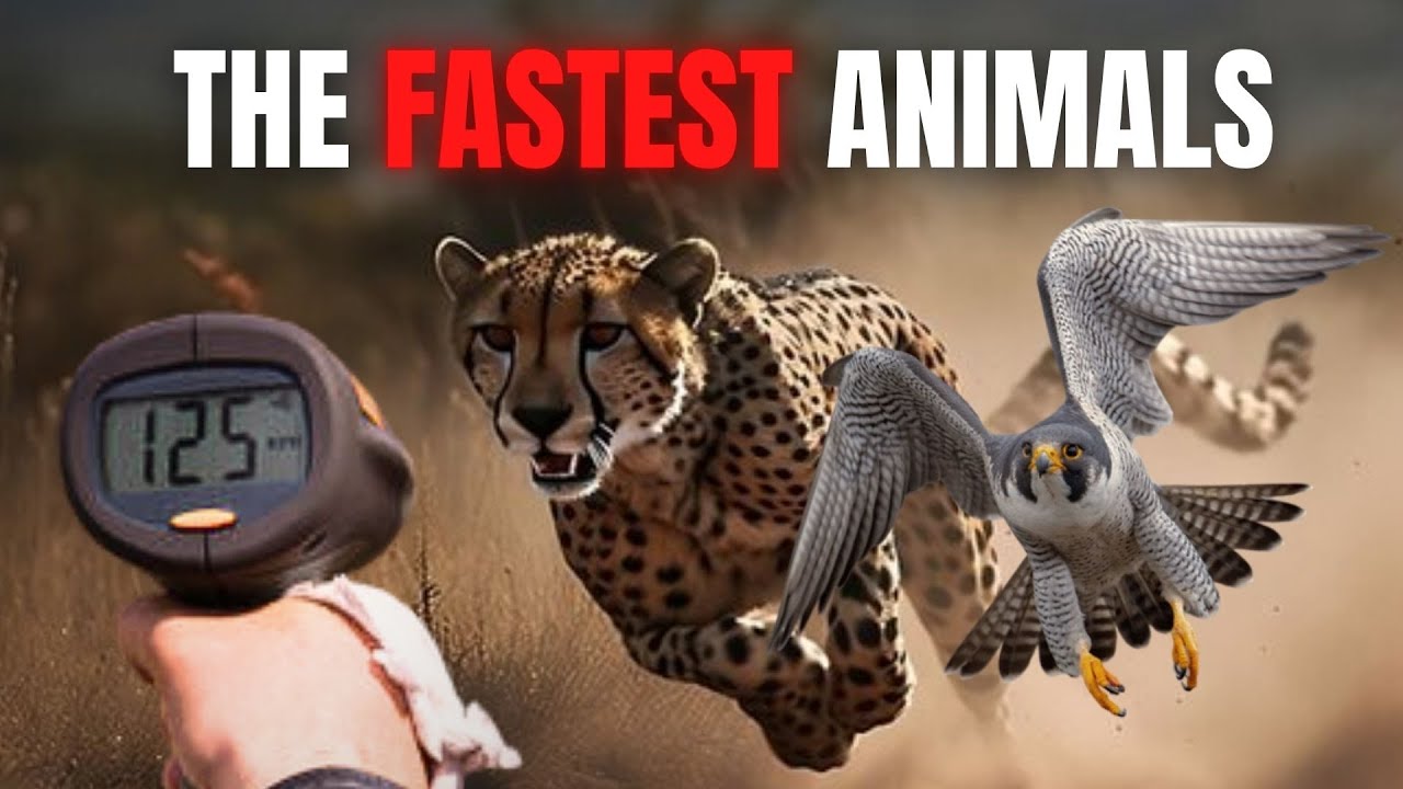 Which Animal Is The King Of Speed? Land, Air and Water!