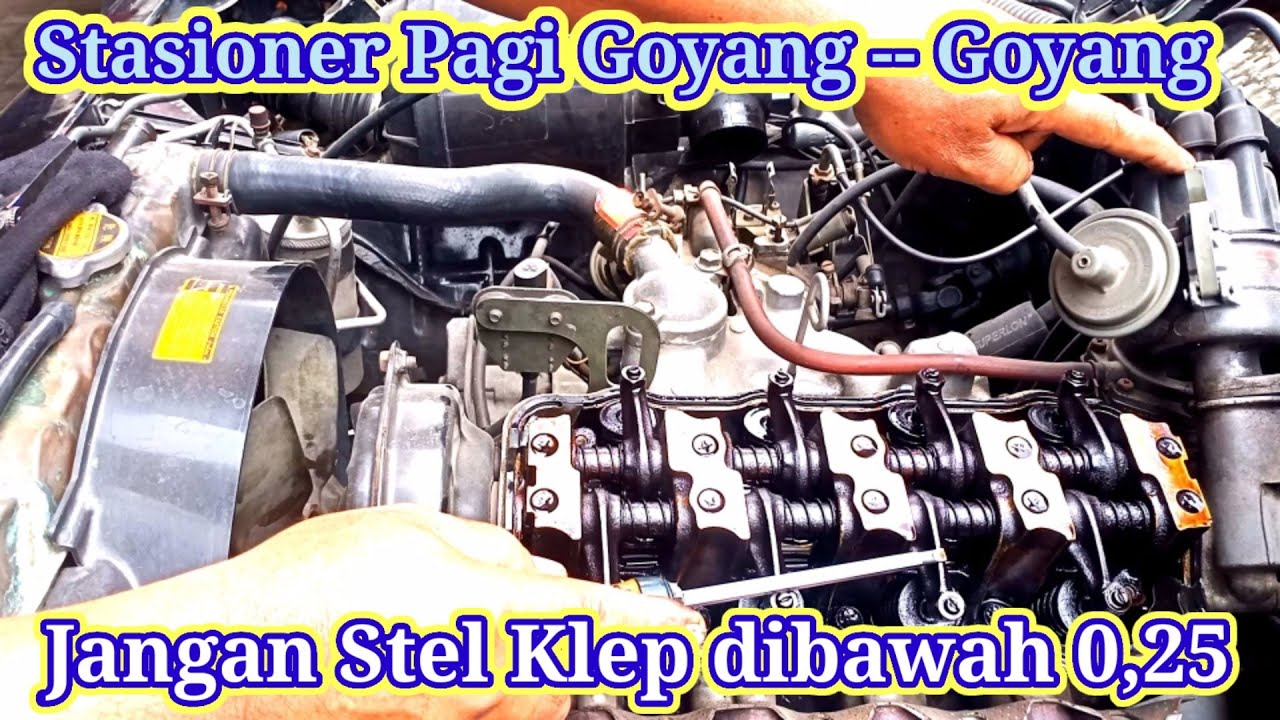 Cara Stel Klep Katana ,Carry ,Karimun ,Forsa !!Stel Celah Klep 0,25 Sampai 0,30