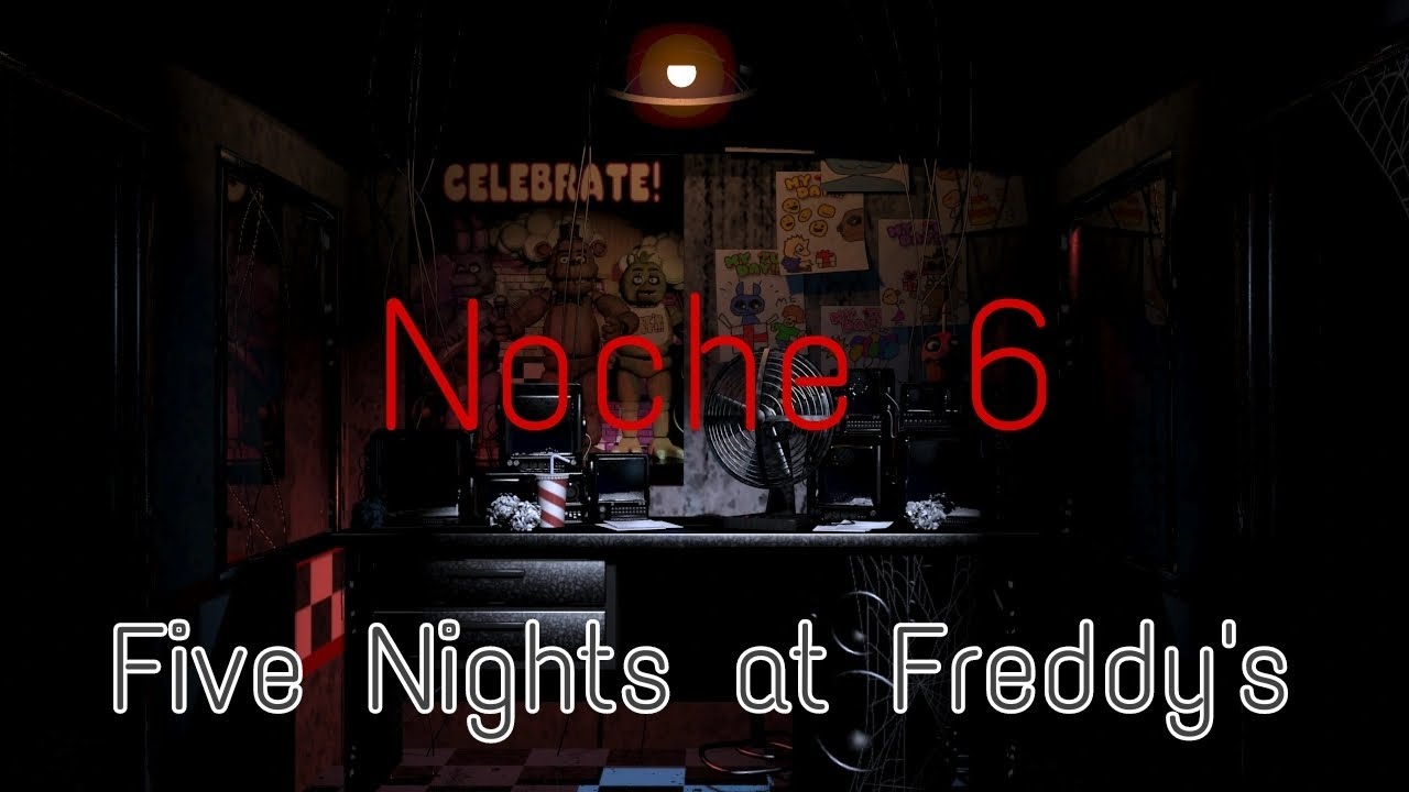 Axel Geymer Juega Five Nights at Freddy's parte 6. Nightmare Mode. 