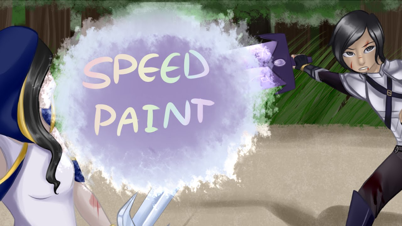 Irene and Shad Speedpaint | Minecraft Diaries