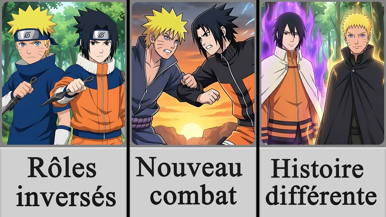 Et si Naruto et Sasuke échangeaient leurs personnalités ?