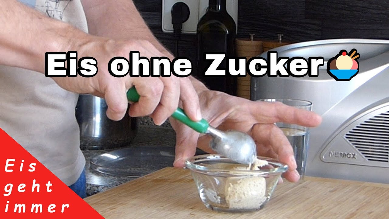 Eis OHNE Zucker nur mit Datteln - richtig lecker 😋🍨