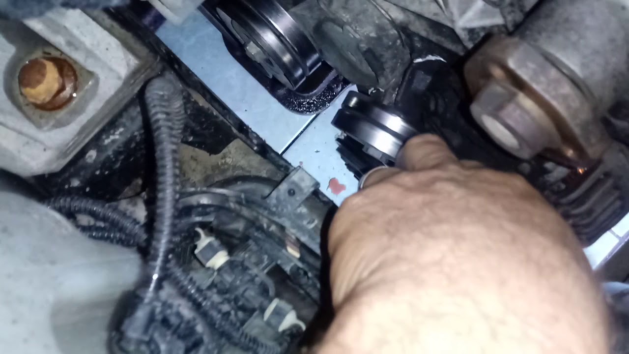 Troca do suporte do alternador