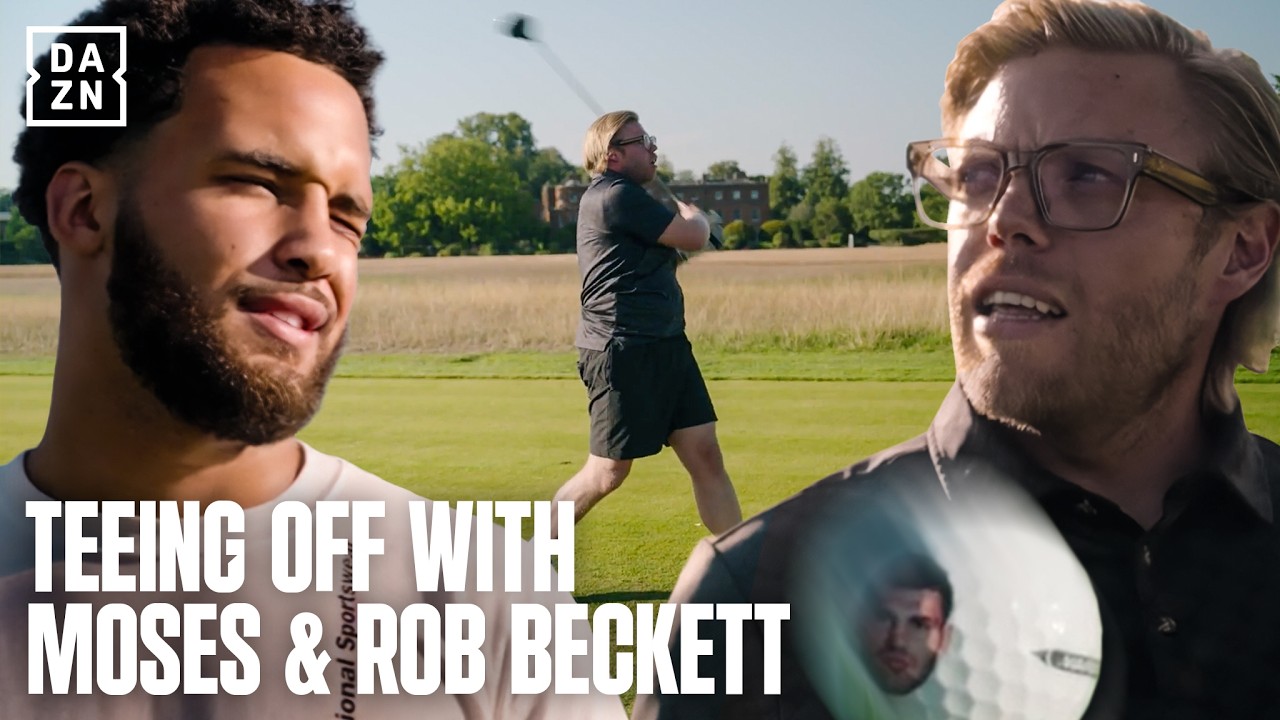 Moses Itauma REVEALS ALL in a setting you've NEVER seen him in before | Teeing Off With Rob Beckett