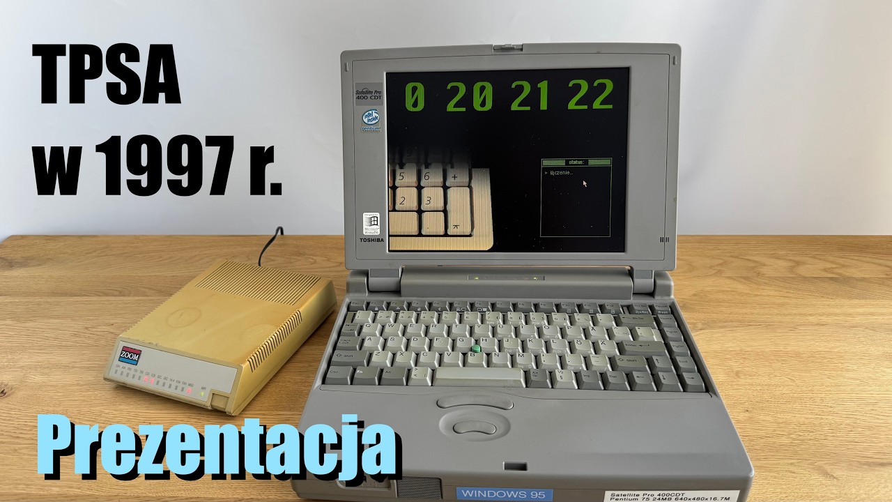 Jak promowano INTERNET w Polsce w 1997 roku? | Prezentacja TPSA i numer 0202122