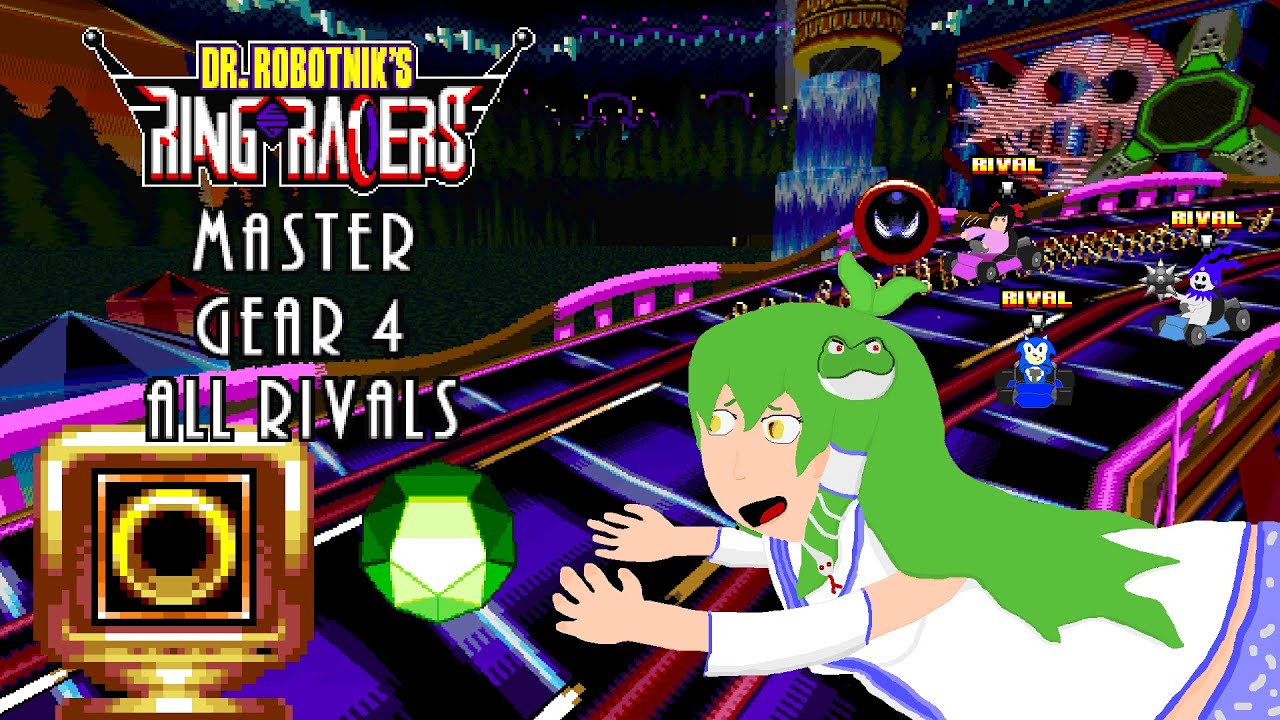 Ring Racers: Ring Cup, Master Mode, Gear 4, all rivals.