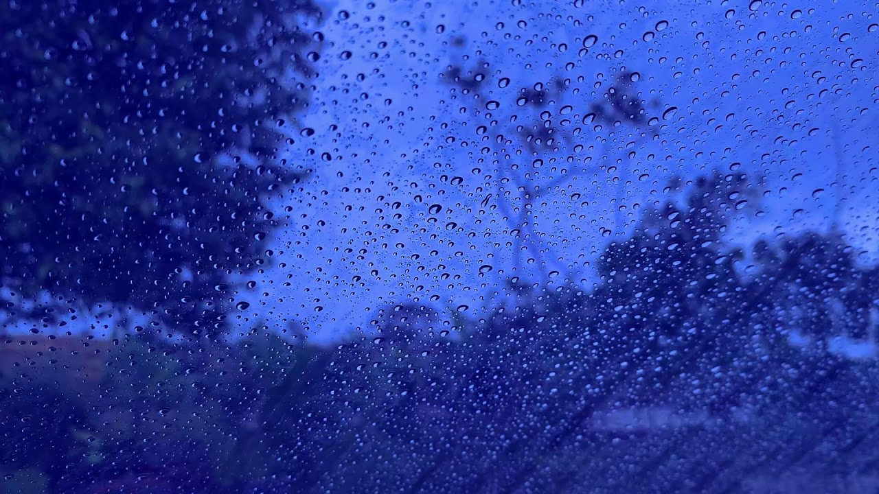 Drift Into a Peaceful Night Rain Sound On WindowㅣHeavy Rain for Sleep, Study & Relaxation,Meditation