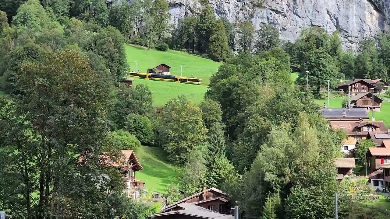 A Day in One of the Most Scenic Swiss Villages #Lauterbrunnen