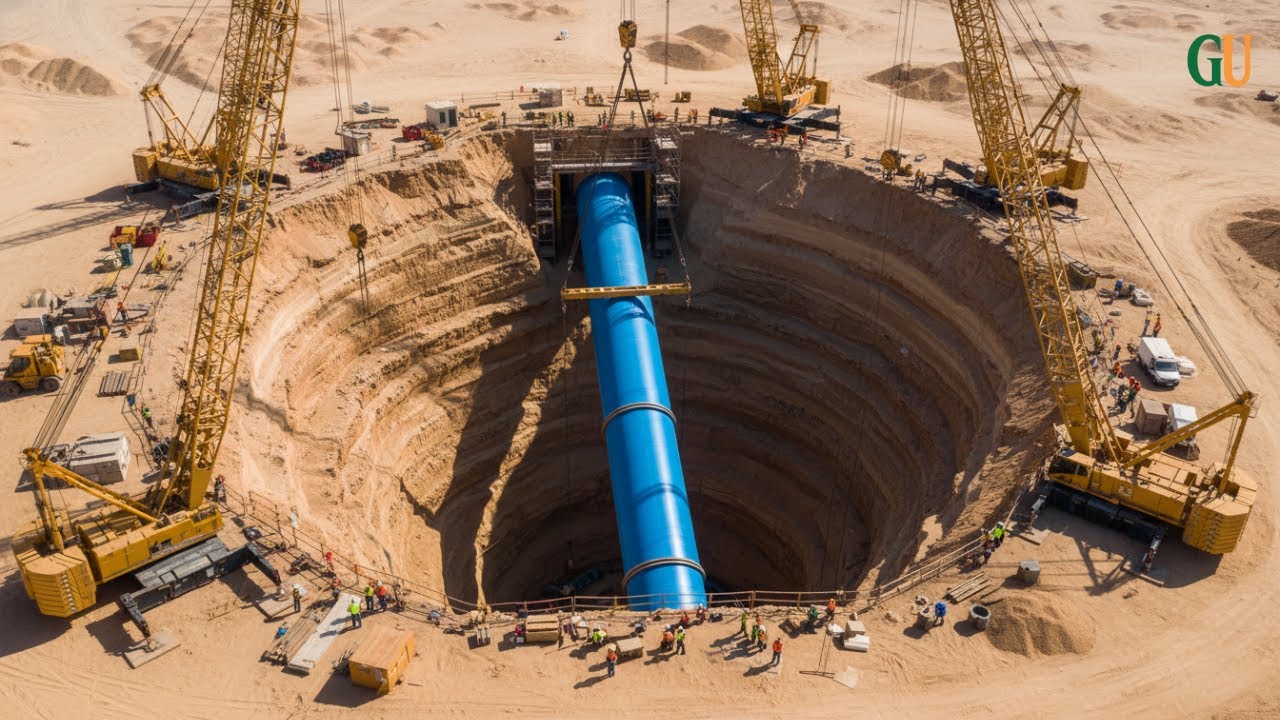 Saudi Arabia BUILDS a 3,000-KM UNDERGROUND WATER HIGHWAY &mdash; The RESULTS ARE INSANE