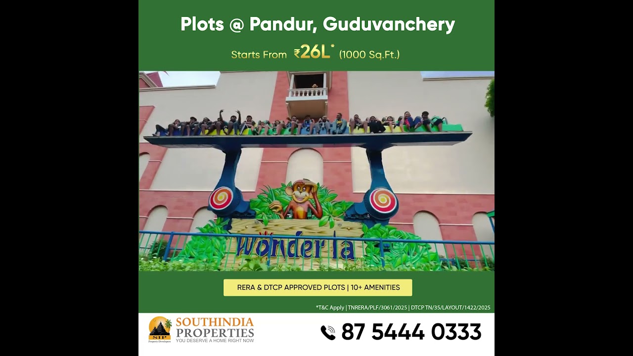 SIP Gold &ndash; The Smartest Land Investment in Chennai 2025!