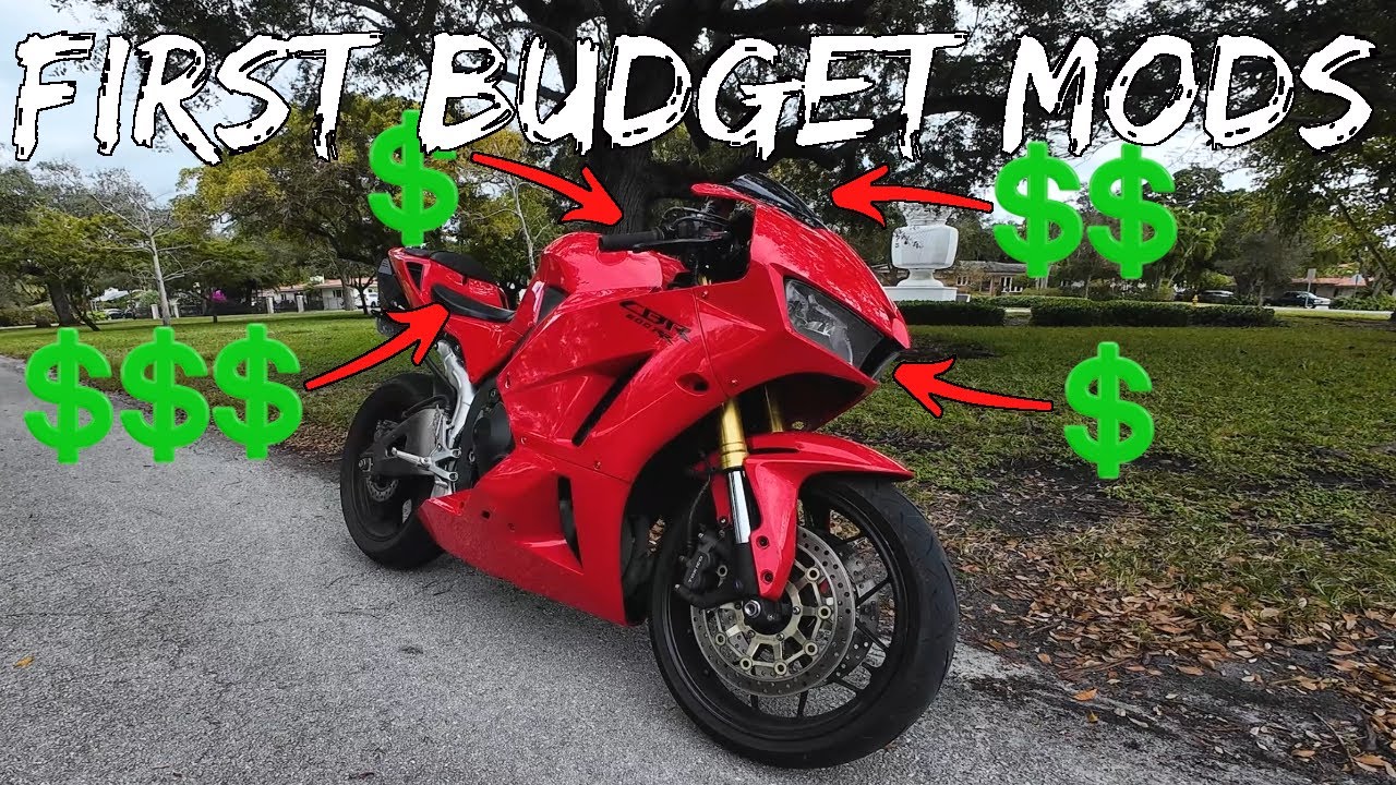 Motorcycle Mods on a BUDGET?! (Under $100)