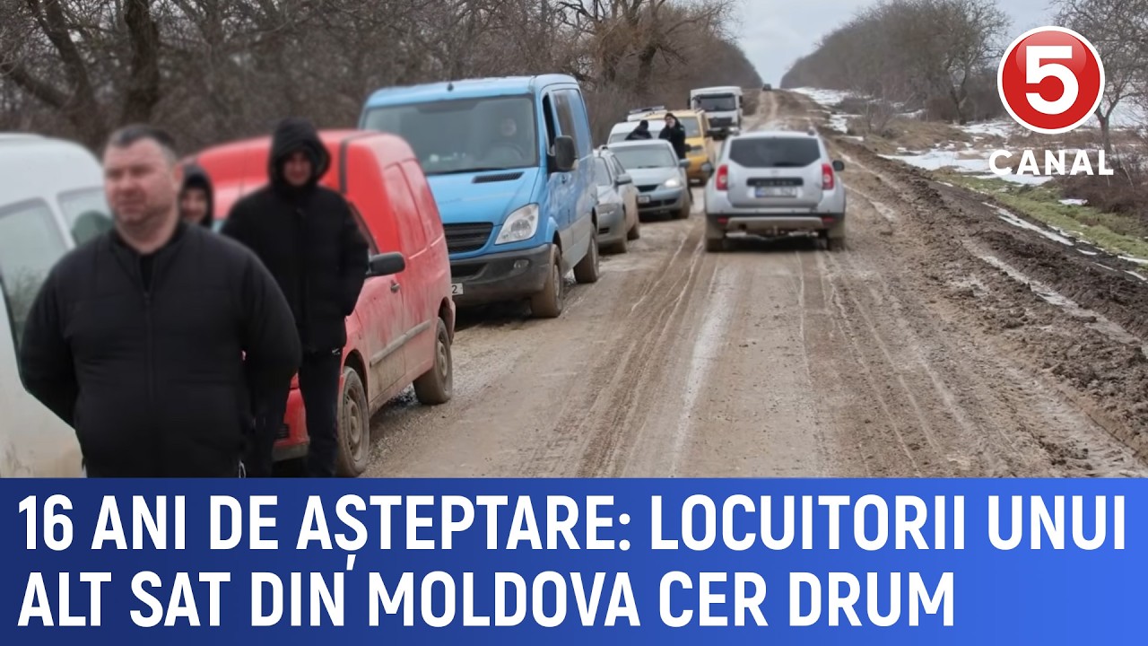 16 ani de așteptare: Locuitorii unui alt sat din Moldova cer drum