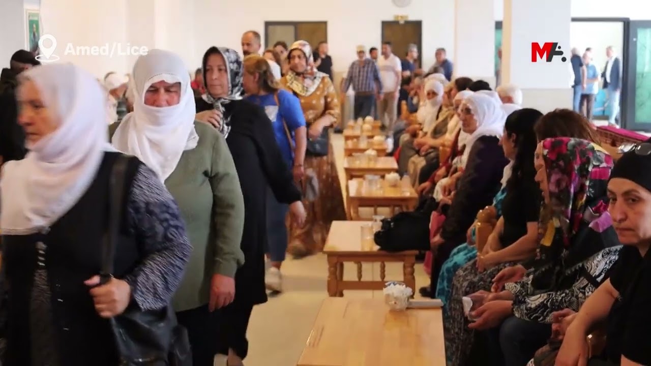 YILDIRIM İÇİN KURULAN TAZİYEYE KİTLESEL ZİYARET