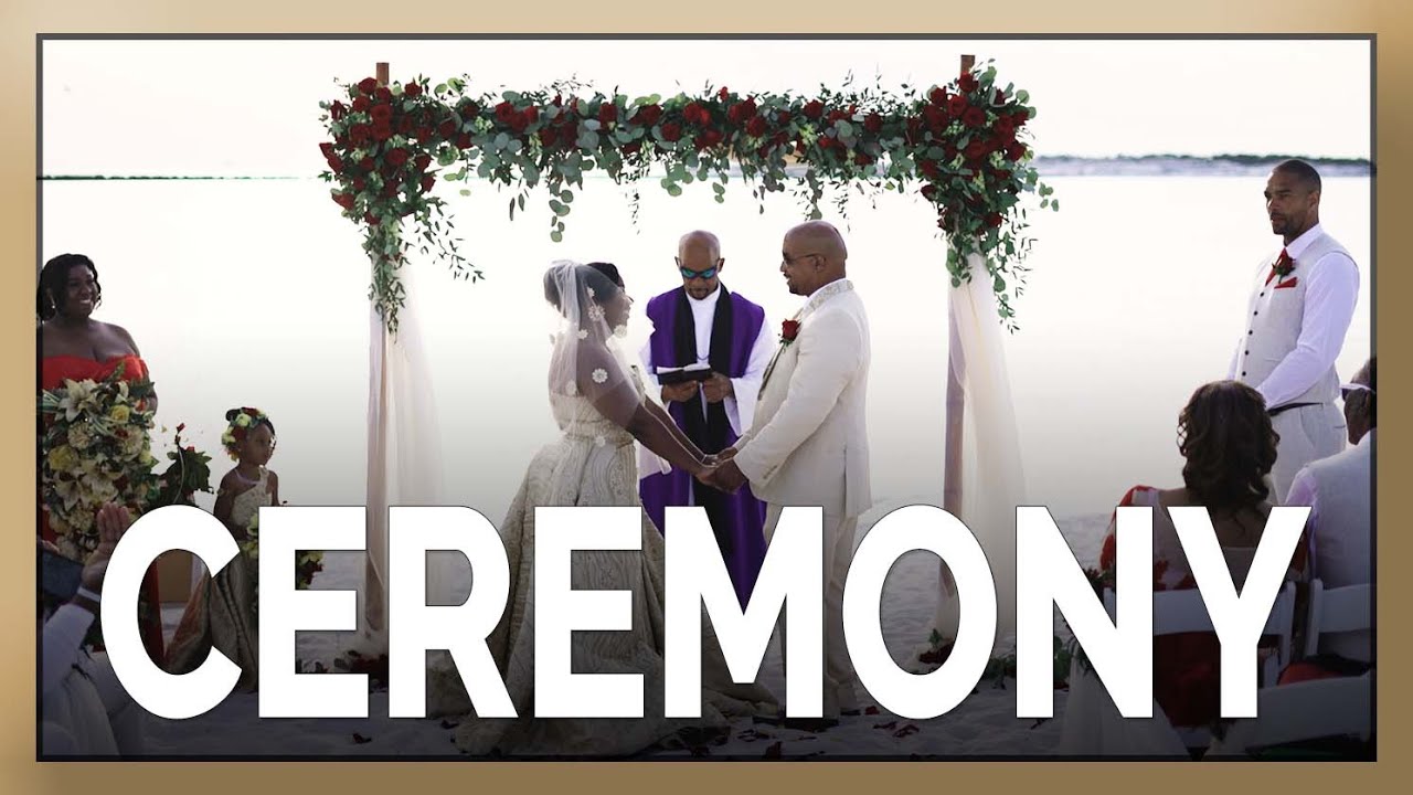 Destin Beach Wedding | Da'Trice + Tommy | Beach Weddings in Florida | Florida Wedding Ceremony