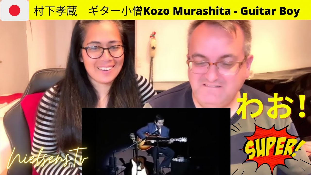 🇩🇰NielsensTv REACTS TO 🇯🇵 村下孝蔵　ギター小僧Kozo Murashita - Guitar Boy - Wow super 💕👏