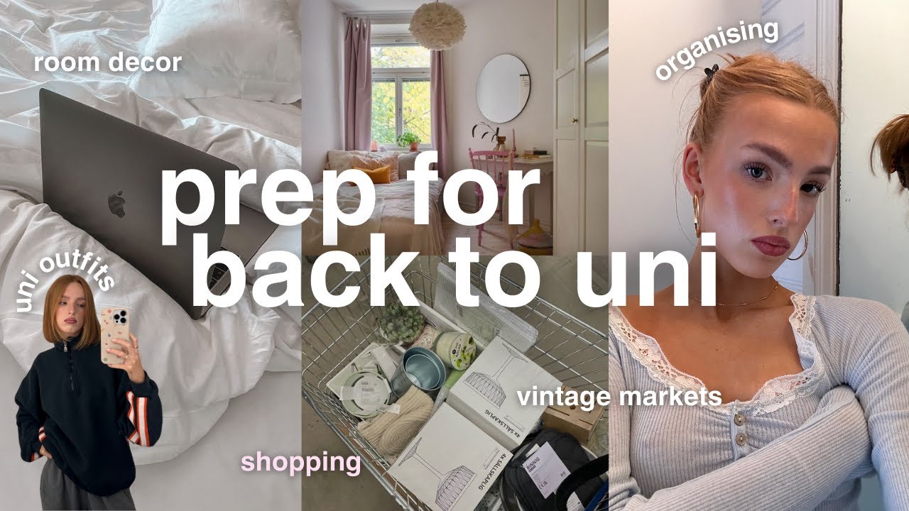 prepare with me for back to uni📖₊✧ 🖋haul, clothes, room ideas & ikea trips
