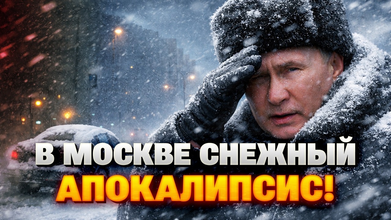 В Москве АДСКИЙ ЦИКЛОН! Город в СНЕЖНОЙ ЛОВУШКЕ - такой КАТАСТРОФЫ еще не было! Жуткие КАДРЫ!