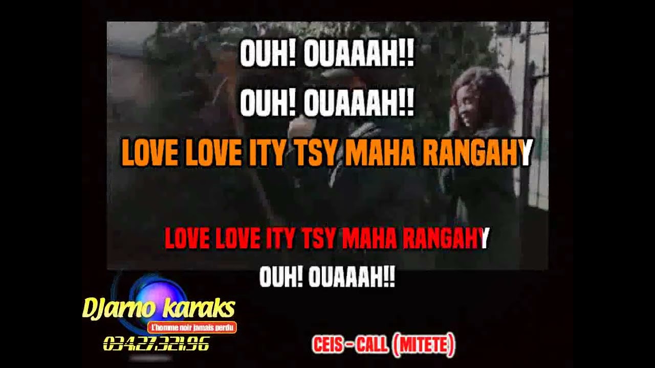 Ceis  - Call Mitete (KARAOKE DEMO NOUVEAUTE GASY 2025)
