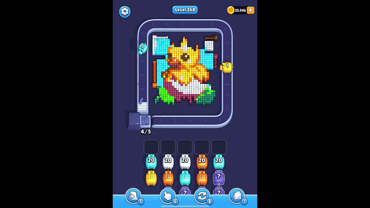 Pixel Flow Level 268