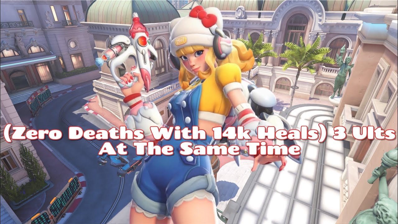 (zero deaths) 3 ults at the same time!😱 overwatch 2 ~ juno gameplay
