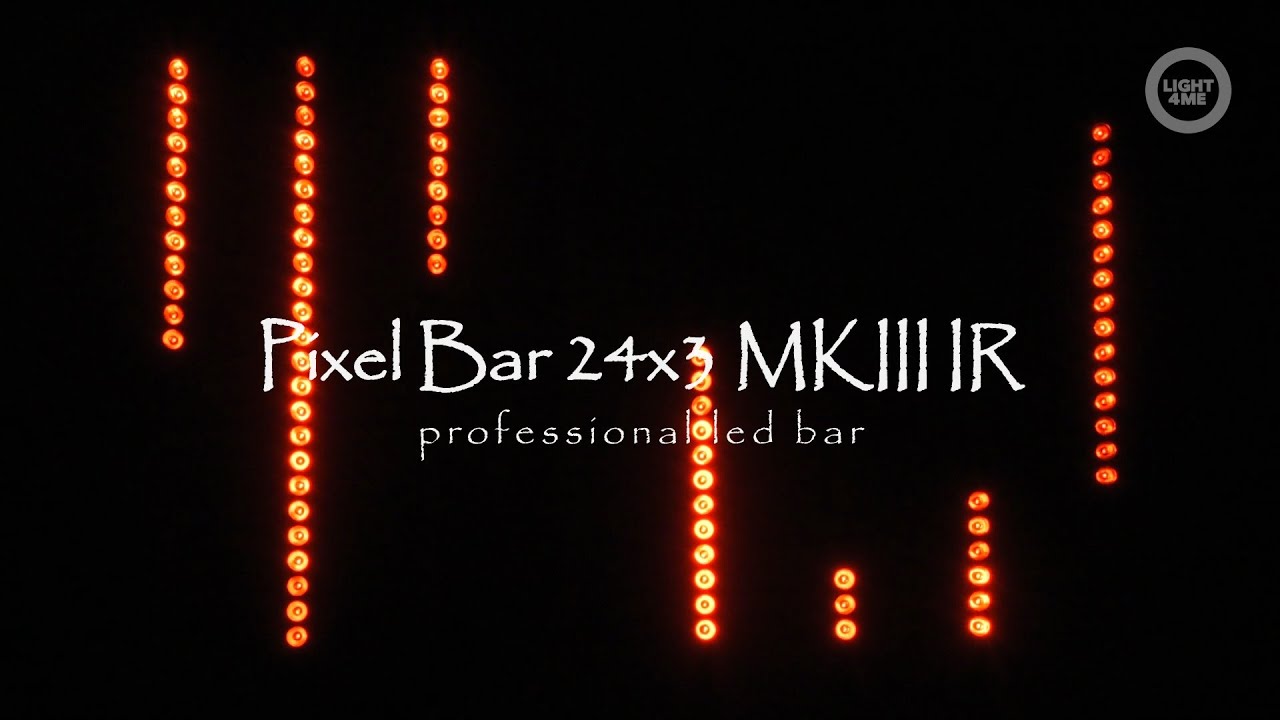 LIGHT4ME PIXEL BAR 24x3W MKIII IR (lektor PL)