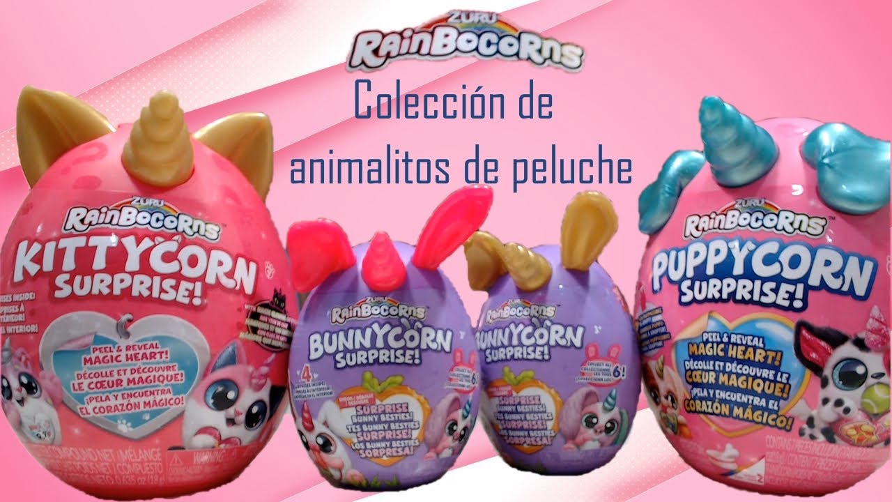 😍ZURU Rainbocorns UNBOXING | BUNNYCORN | KITTYCORN | PUPPYCORN 🐰🐱🐶