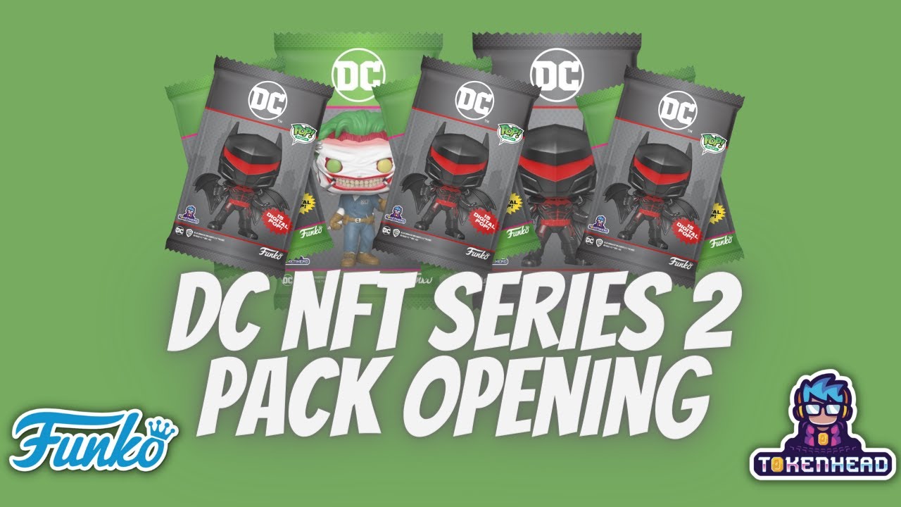 Ripping NFT Packs | DC Funko NFT Series 2 | Let's Pull Some Redeemables!