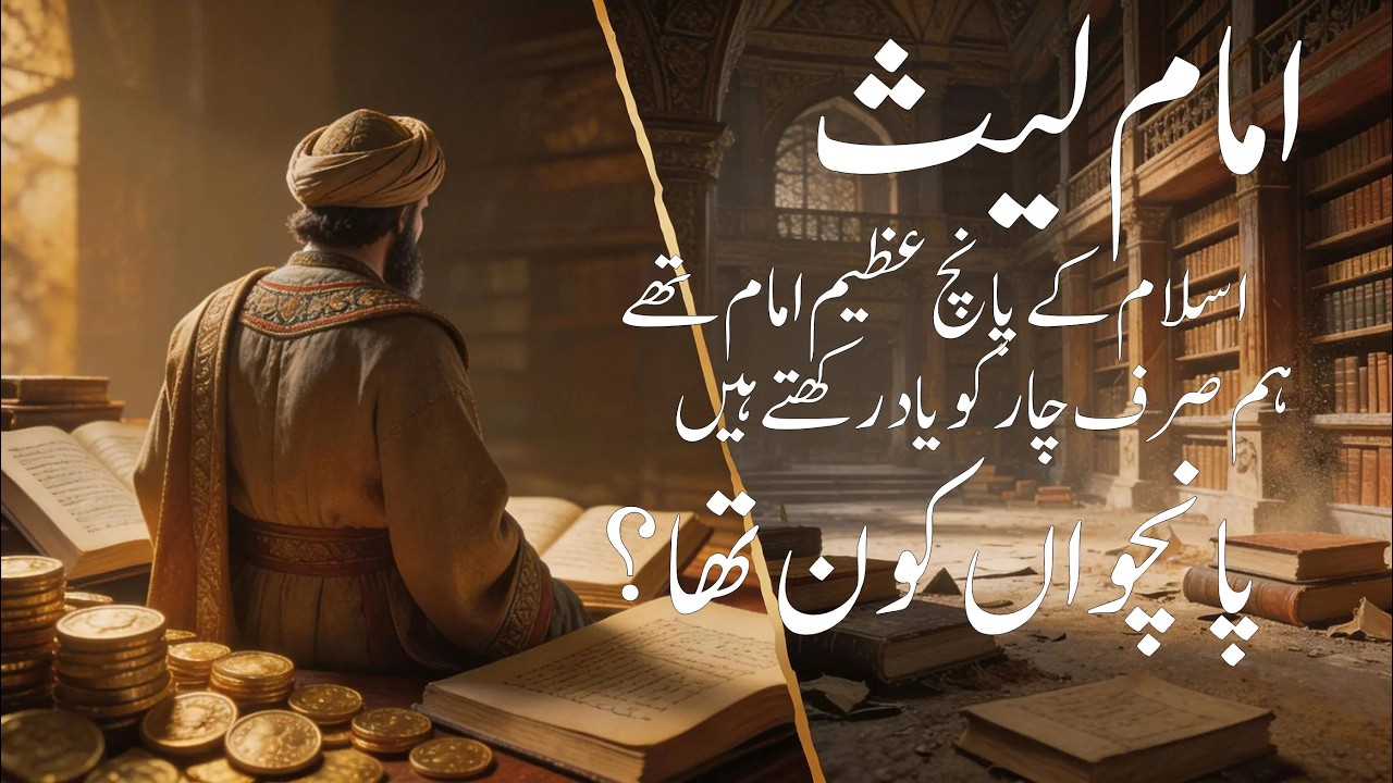 امام لیثؒ: وہ پانچواں عظیم امام جنہیں تاریخ نے خاموشی سے بھلا دیا! 😢