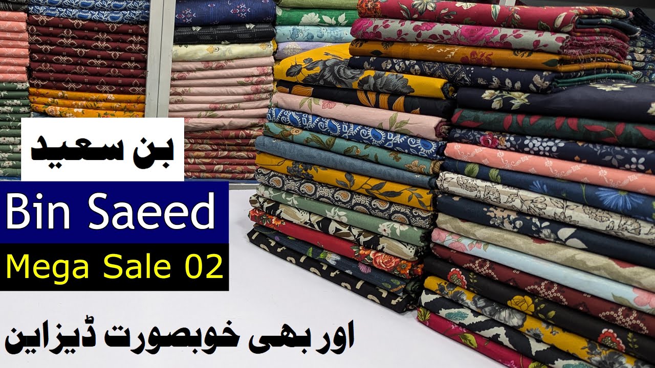 Bin Saeed Mega Sale 2025 | Whatsapp  03465318324 Buy Original bin saeed at wholesale price