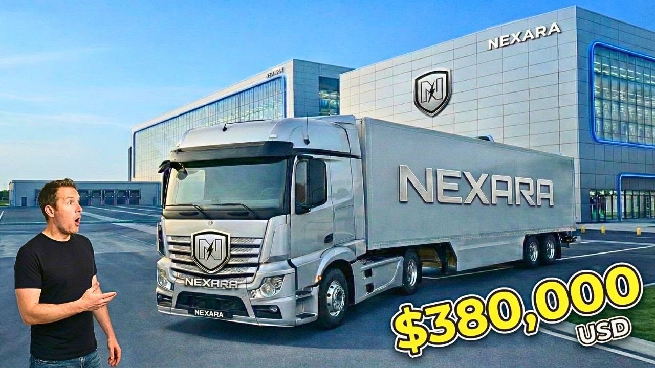“Inside the $350,000 NEXARA Electric Truck Factory – The Future of Heavy Transport (4K Film)”