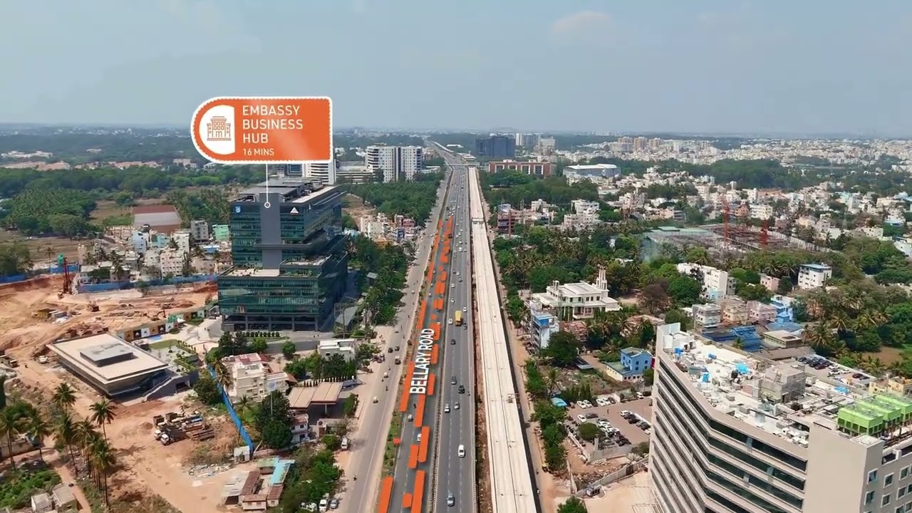 Barca at Godrej MSR City to Hebbal Junction Location AV | Devanahalli, Bangalore