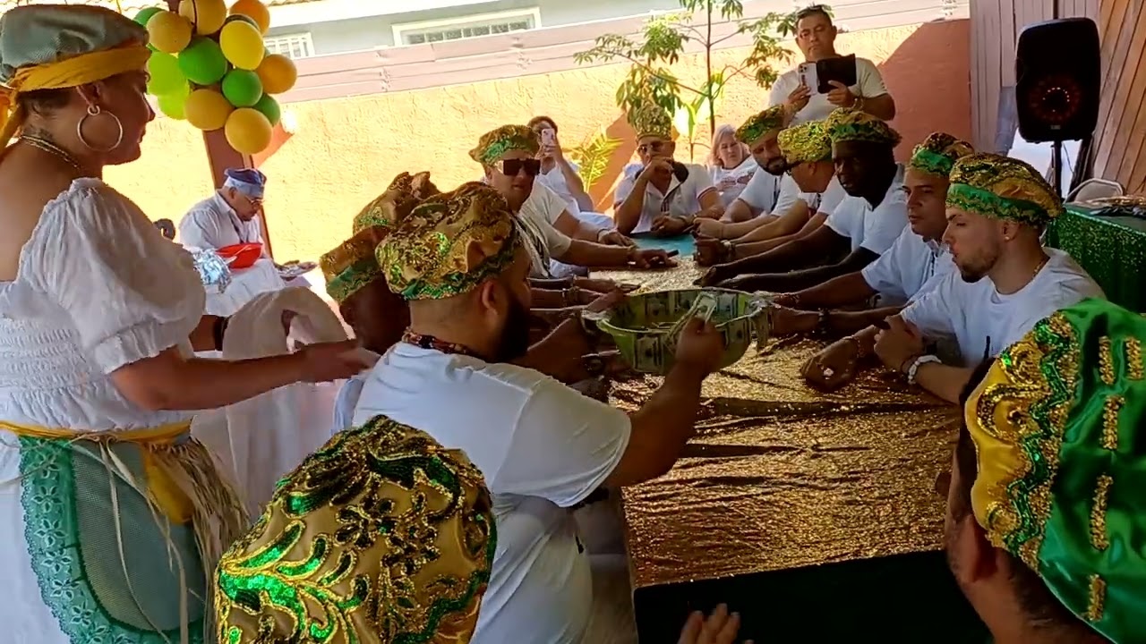 Asociación kola IFA Osha de Miami.... Así de linda es nuestra religión parte 3