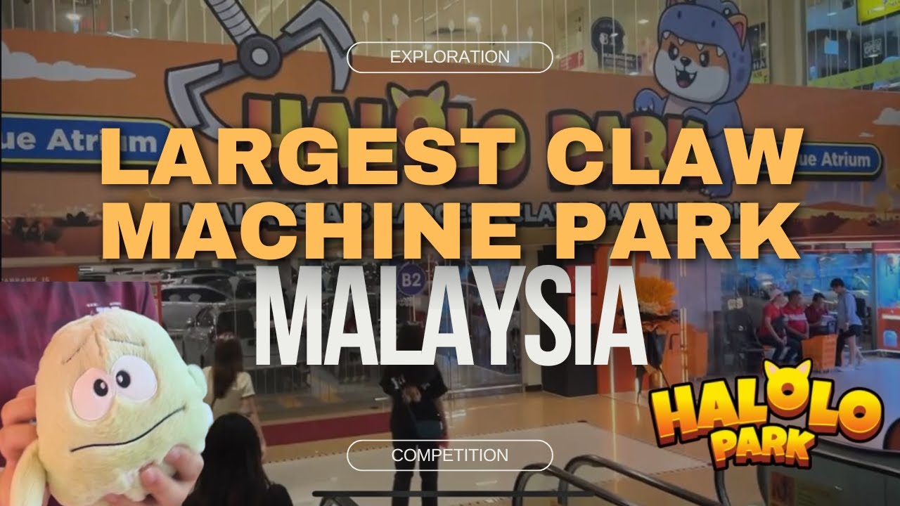 We Each Have RM50 To Grab As Much Items In 1 Hour At The Largest Claw Machine Park In Malaysia!