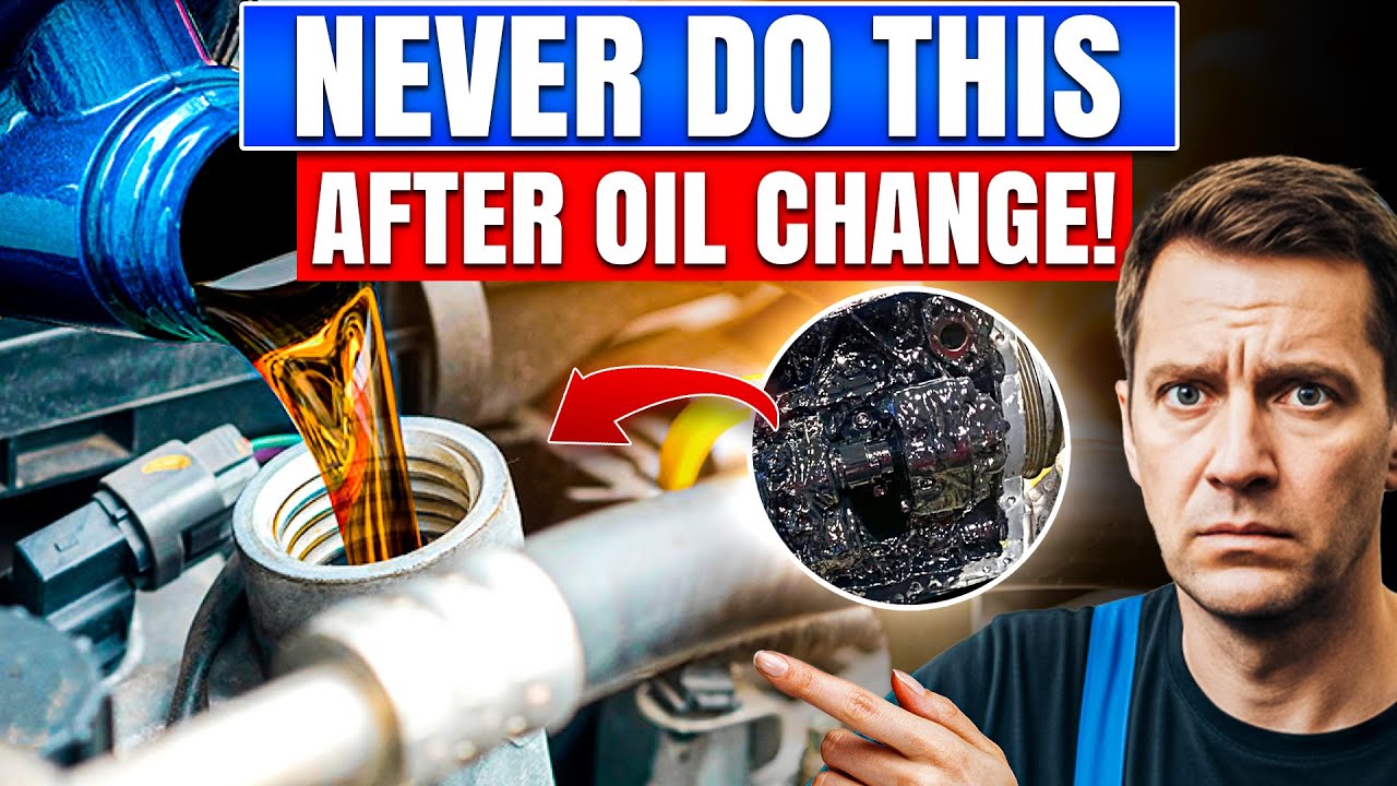 Never Do This After an Oil Change! (KILLS Your Engine Fast)