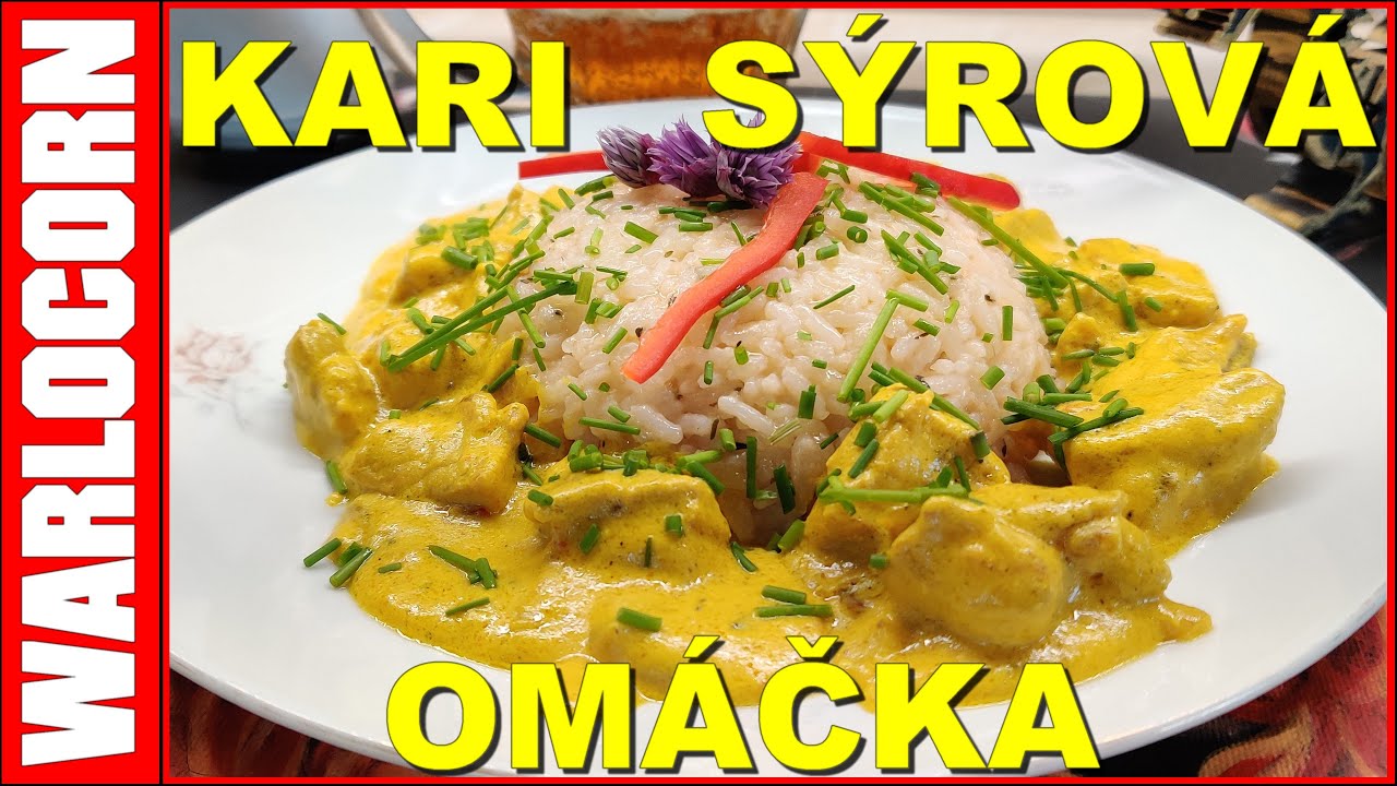 Kari sýrová omáčka