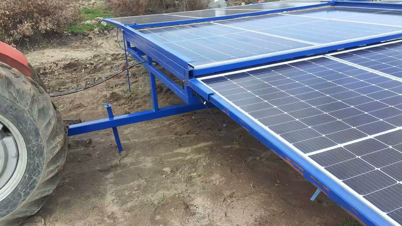 ZİRAATBANKA KREDİ DESTEKLİ SEYYAR TAŞINABILİR MOBİL SİSDEM 455 W 18 PANEL 5.5 HP  18 KADEME