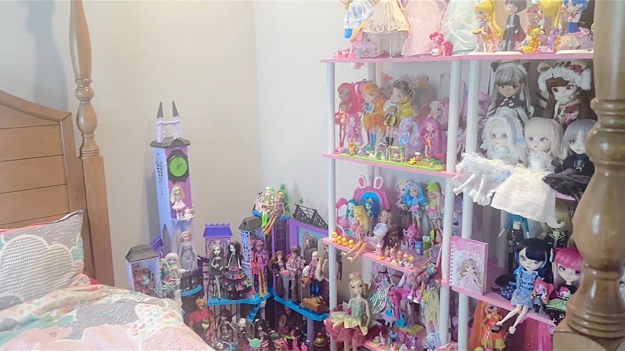 Downsizing Doll Room Tour ~ New House/ New Room