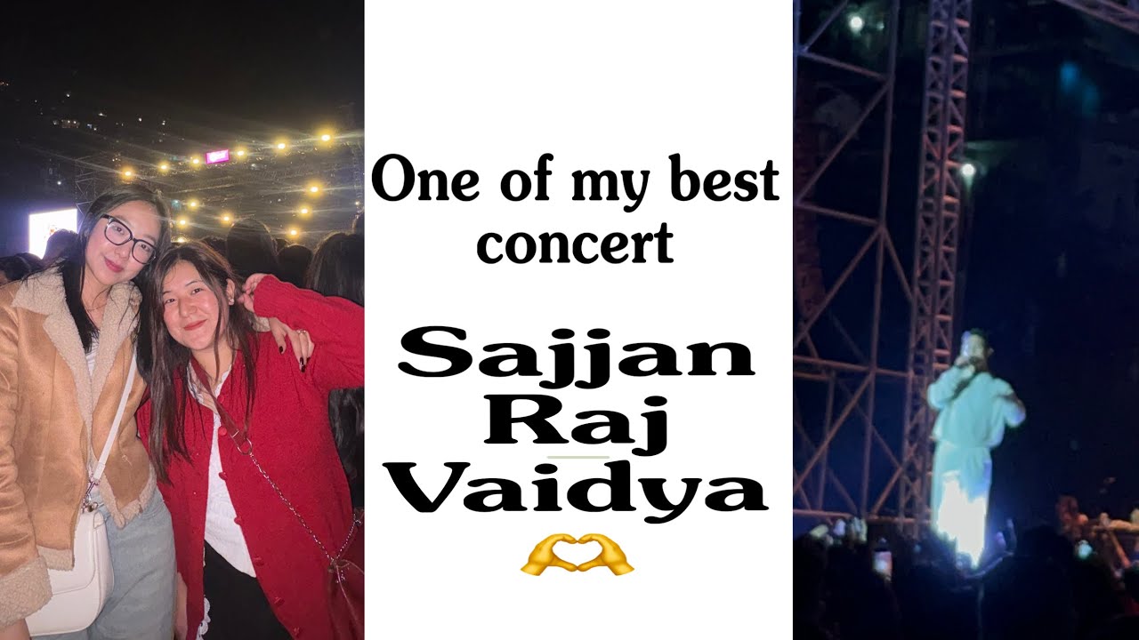 Sajjan Raj Vaidya concert at Gangtok Sikkim ,moment filled with love songs🎵