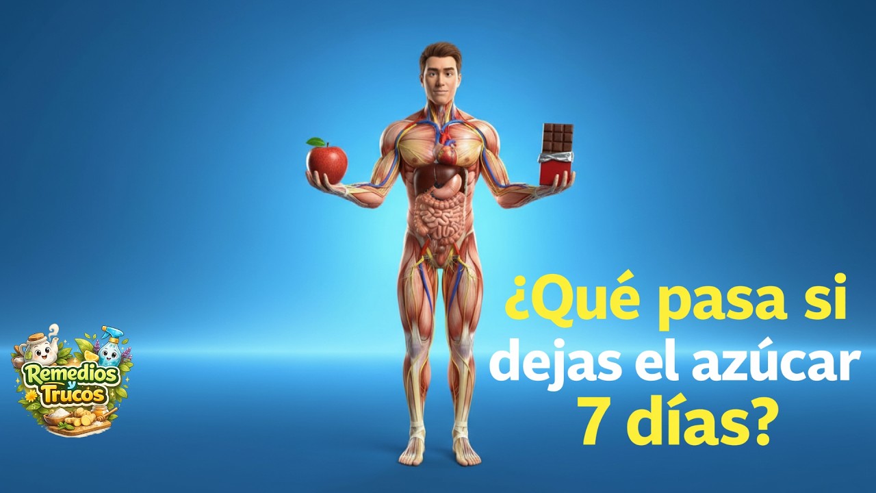 ¿Qué pasa si dejas el azúcar 7 días? Cambios reales en tu cuerpo (impactante)