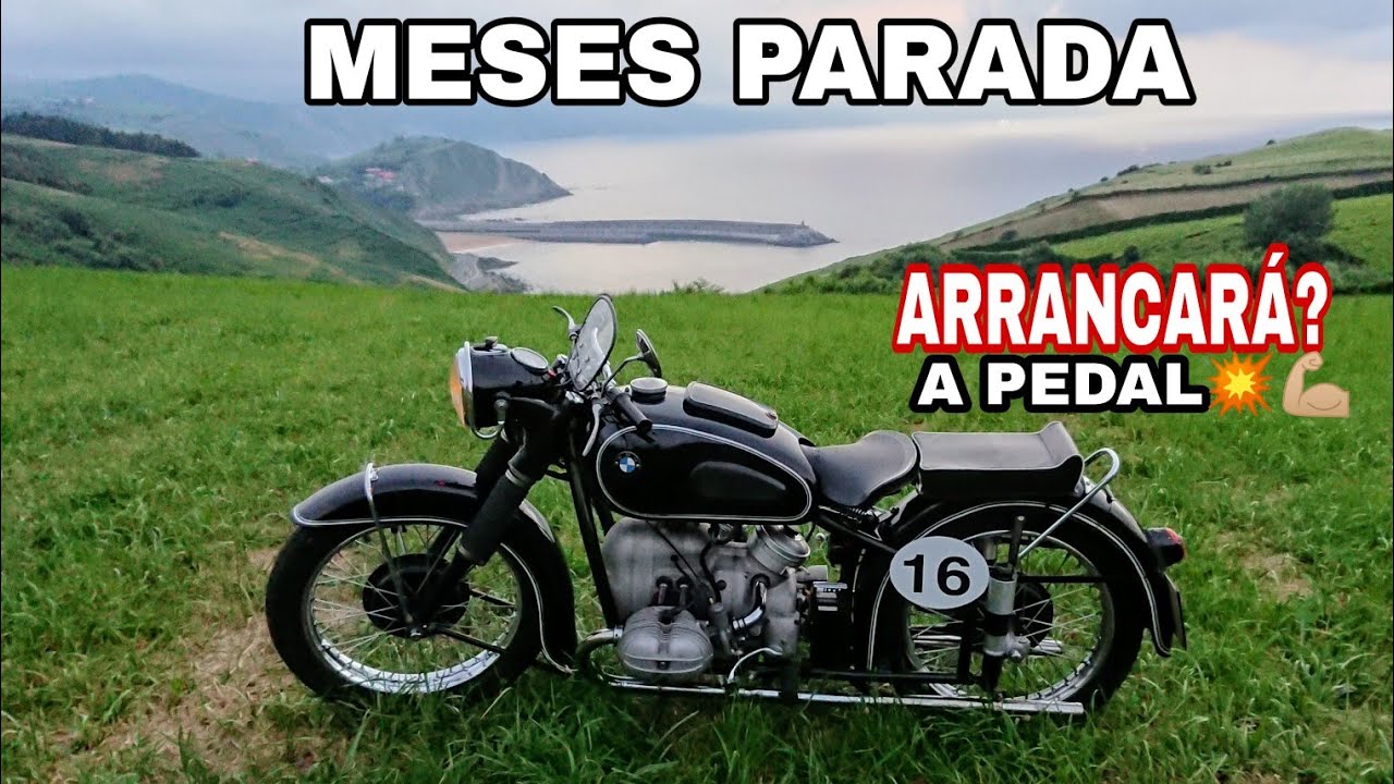 Arrancar Moto BMW Racer parada 4 meses🚀 BMW R51/3 - R67 - R68 años 50 Arrancando mis motos tras el 🦠