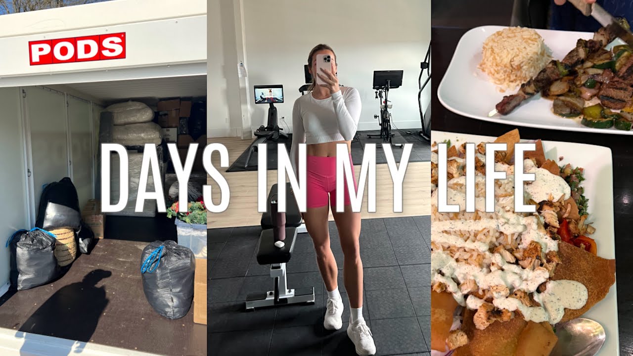 MOVING VLOG: packing up our whole life, last dinner date, etc.