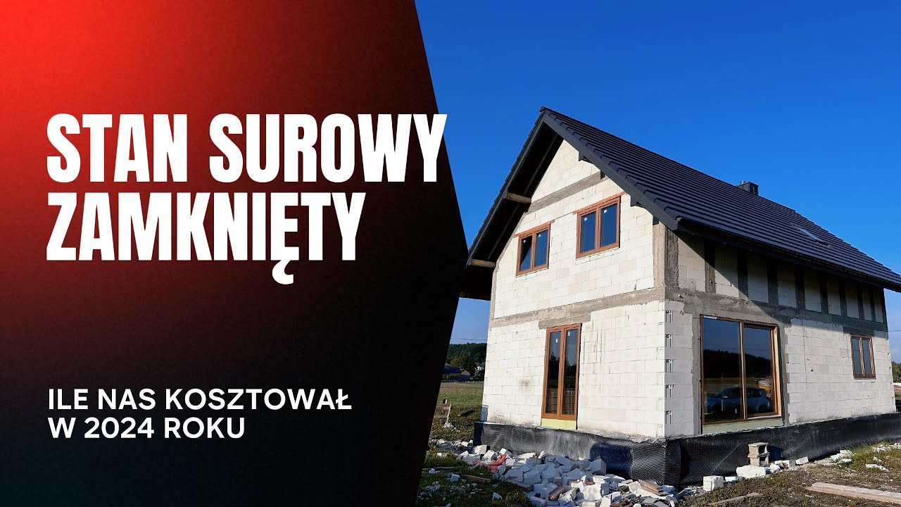 BUDOWA DOMU - #8 ILE NAS KOSZTOWAŁ SSZ W 2024 ROKU ! (DOM W MALINÓWKACH 14)