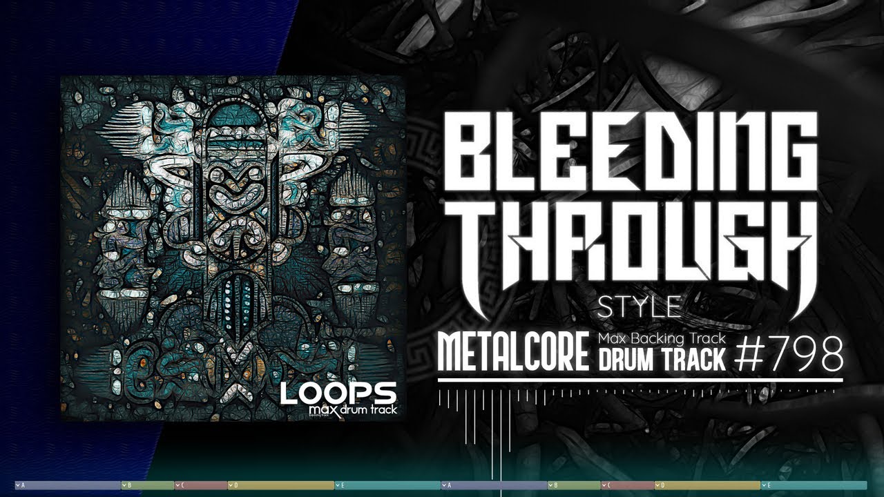 Metalcore Drum Track / Bleeding Through Style / 140 bpm