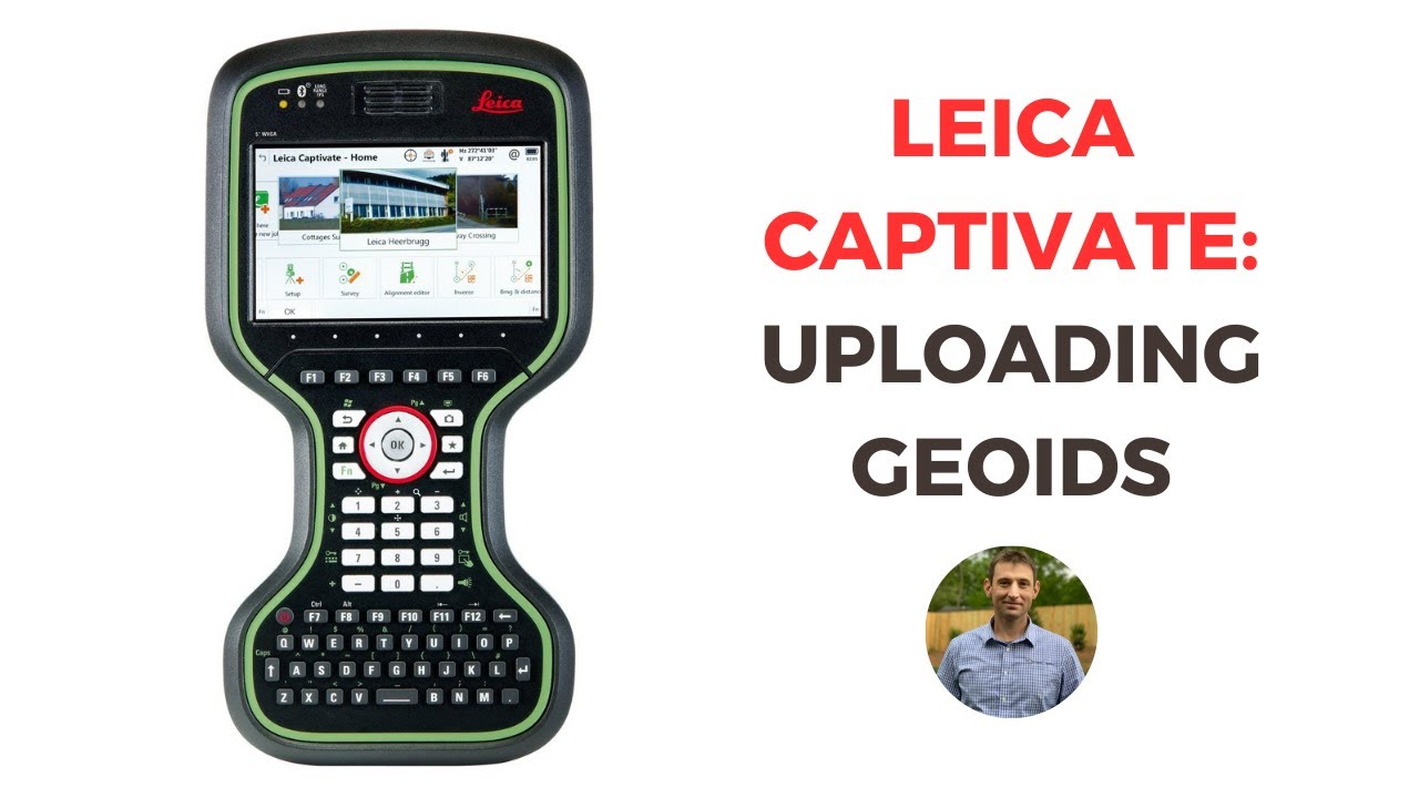 Leica Captivate: Uploading Geoids