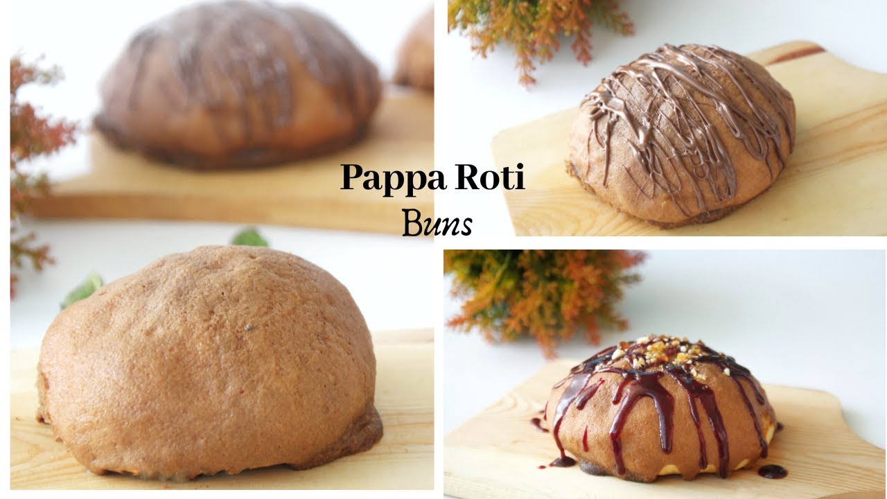 Homemade Papparoti buns || With Nutella topping || Beetroot Toffee Sauce || Asheescookbook