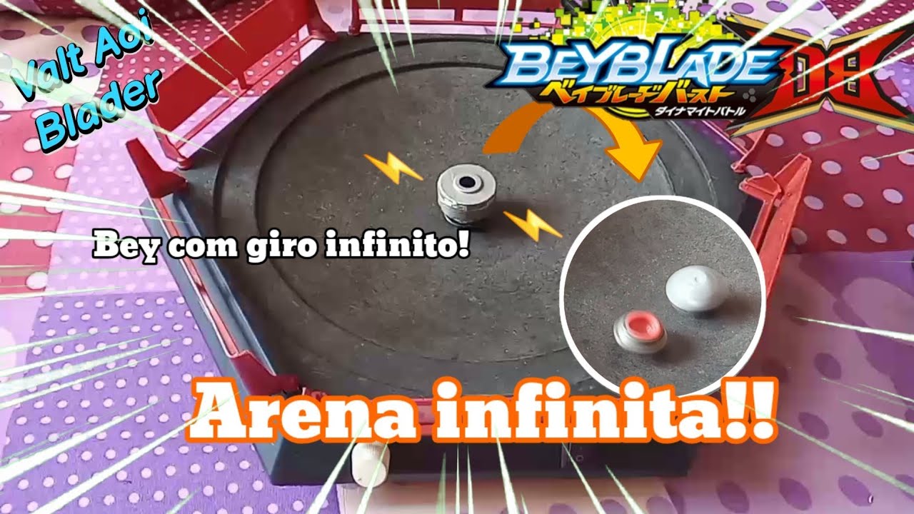 ARENA INFINITA!!! ELA É MUITO INSANA!! -VALT AOI BLADER