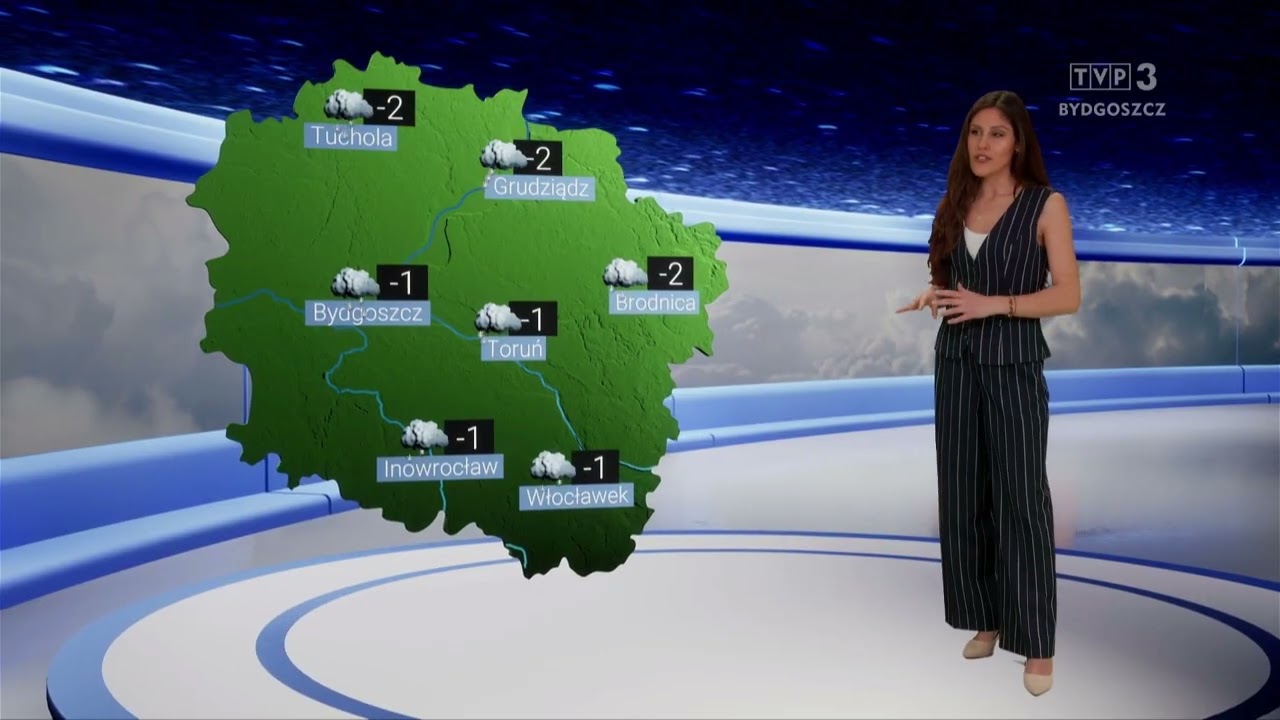 Pogoda TVP3 Bydgoszcz 7-8.02.2026