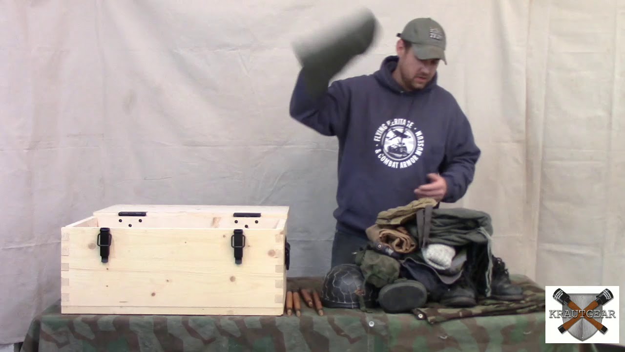 WWII GERMAN CRATE - PACKKISTE NR.10 REPRODUCTION