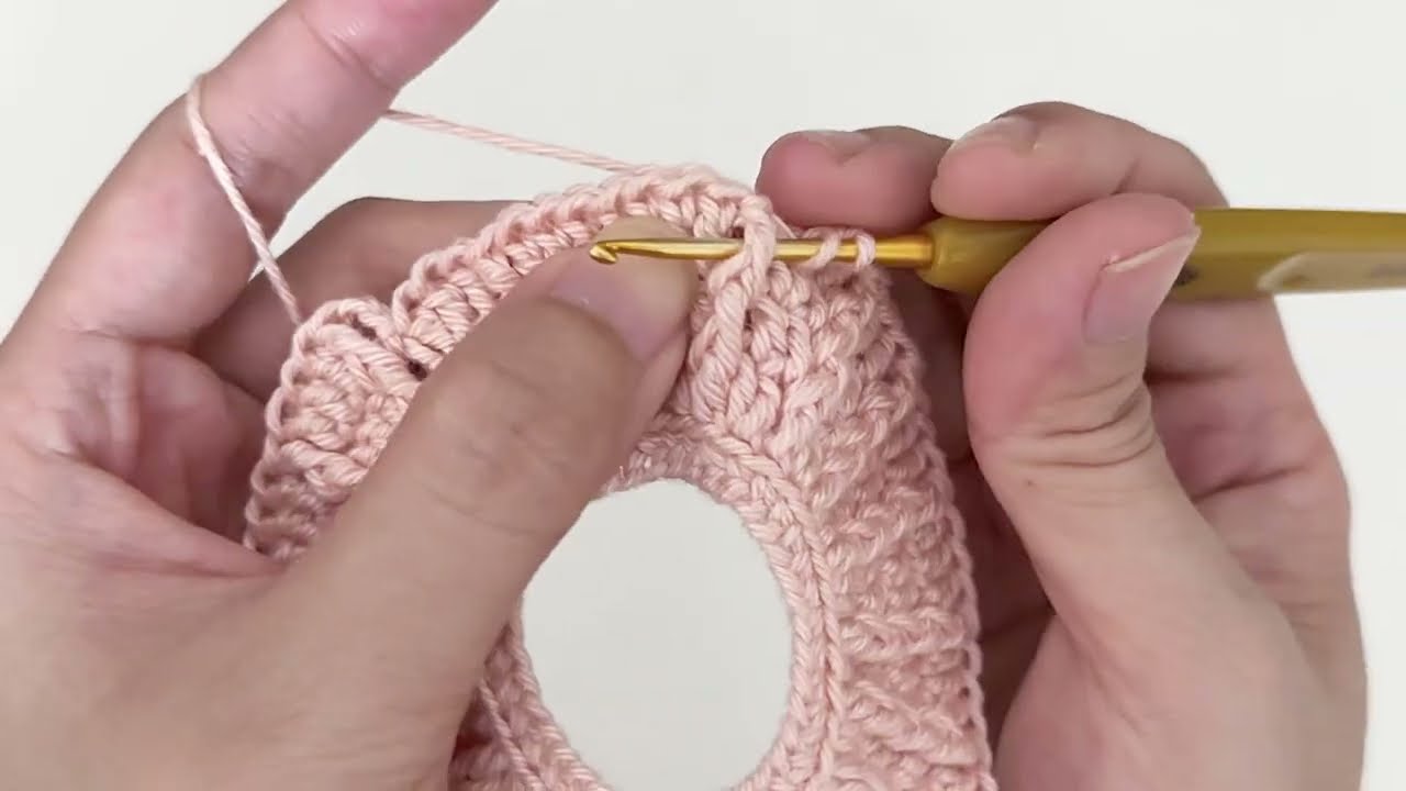 How to crochet: Front post double crochet - Lulupetitedoll